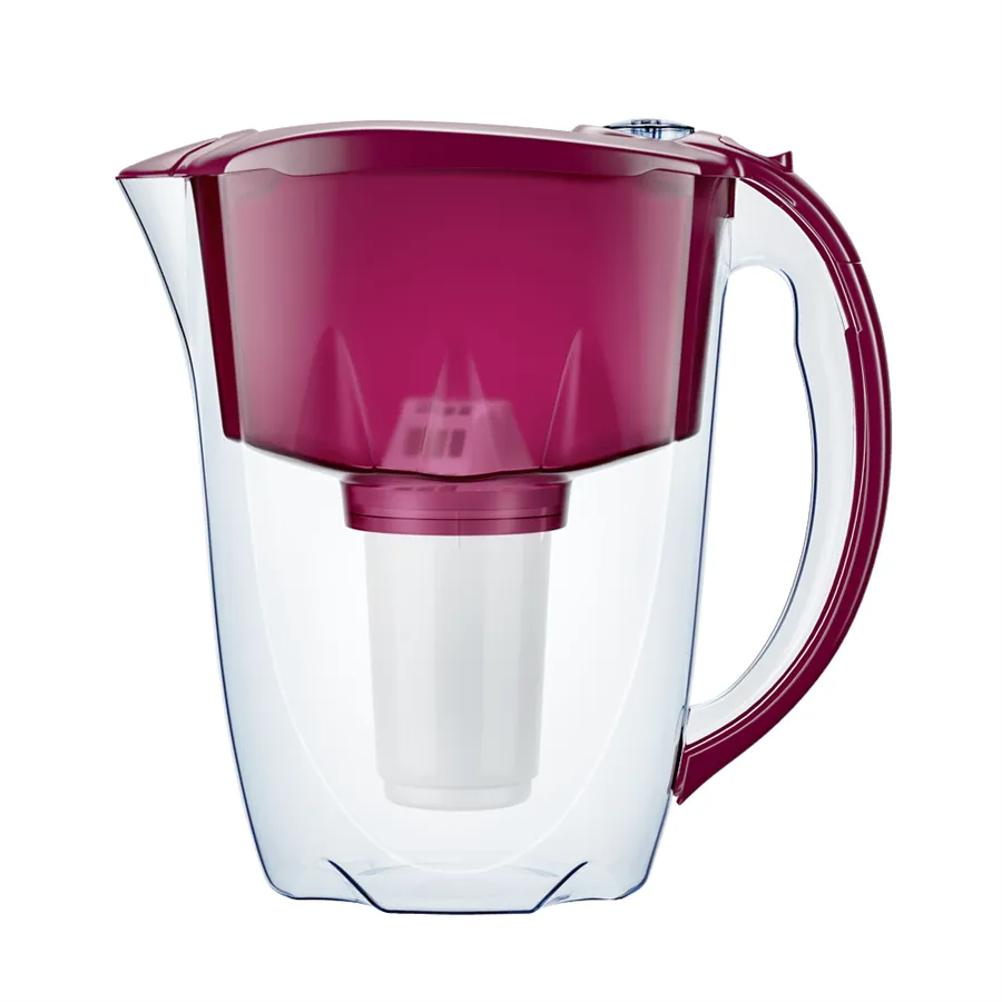 Aquaphor Prestige filtrační konvice cherry 2,8 l + 1 ks filtru Aquaphor A5