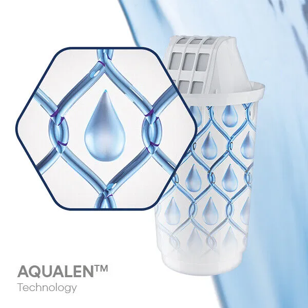 Aquaphor Prestige filtrační konvice cherry 2,8 l + 1 ks filtru Aquaphor A5
