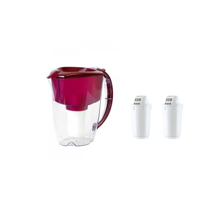 Aquaphor Prestige filtrační konvice cherry 2,8 l + 2 ks filtru Aquaphor A5