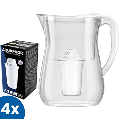 Aquaphor Lyon filtrační konvice + 4 ks filtru Aquaphor A5