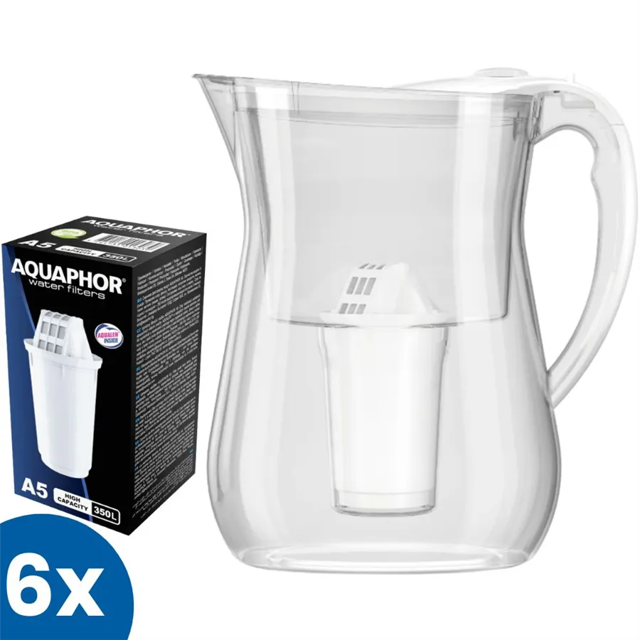 Aquaphor Lyon filtrační konvice + 6 ks filtru Aquaphor A5