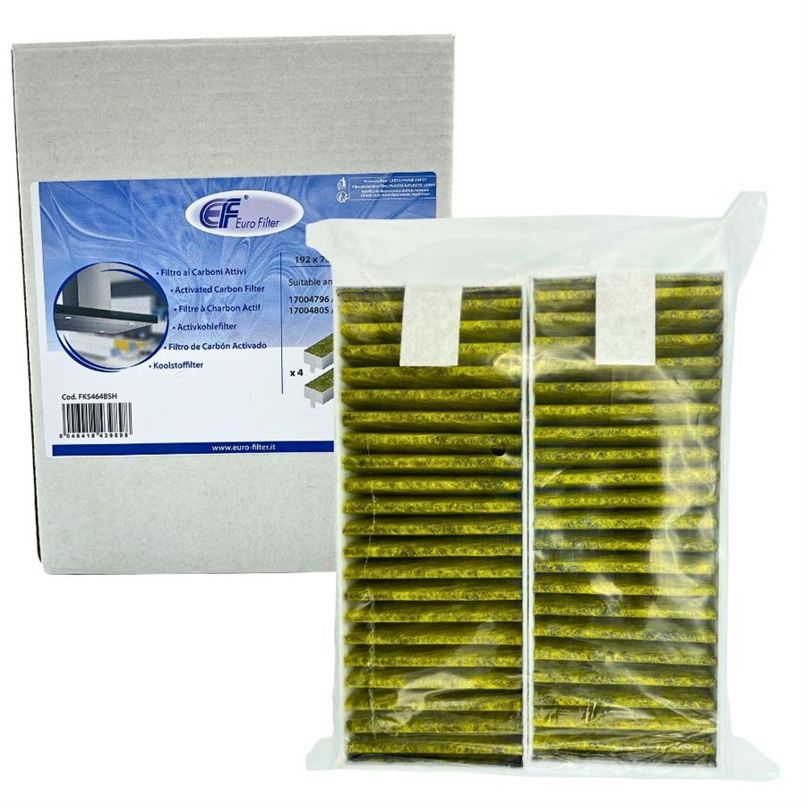 Levně Uhlíkový filtr do digestoře Bosch Siemens 17004796, 17007505, 17004805, HEZ9VRCR0