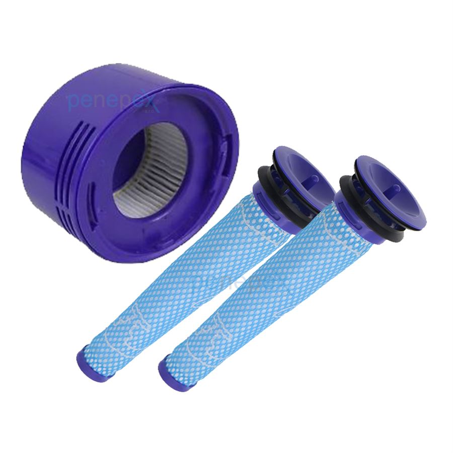 Levně Penepex alternativní výstupní filtr 1 ks + motorový filtr HEPA 2 ks k vysavači Dyson V6/V7/V8/DC58/DC59