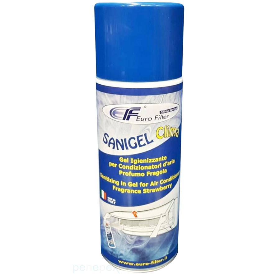 Sanigel Clima sanitační gel do klimatizací s vůní jahod 400 ml