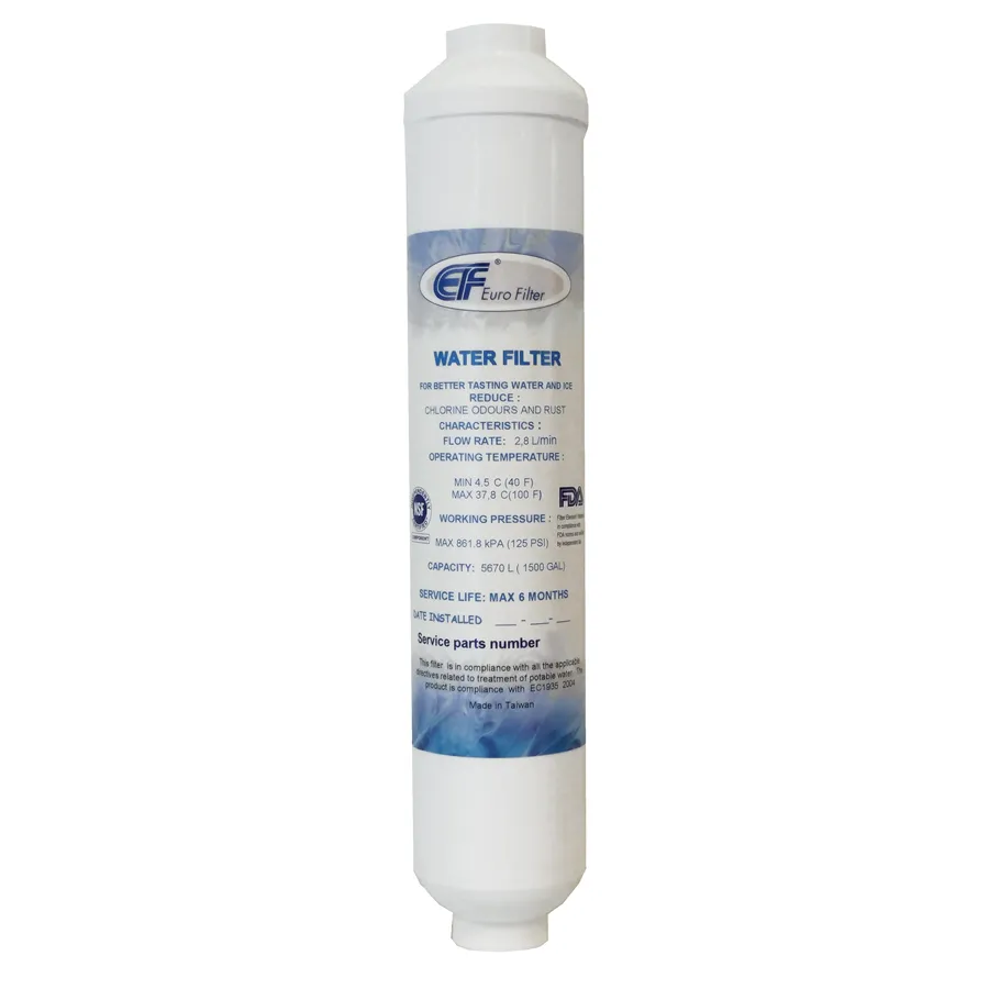 Euro Filter WF010 univerzální filtr do lednice na hadičku (Samsung DA29-10105J, LG 5231JA2010B / Electrolux 4055050316 General Electric GXRTQR)