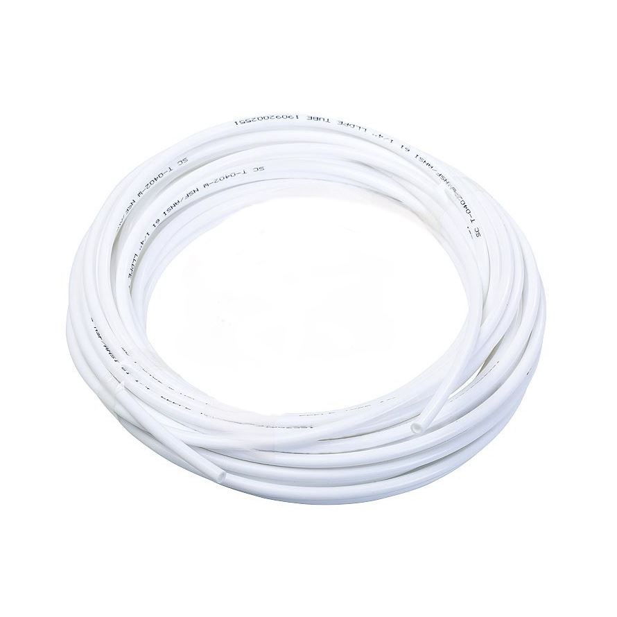 Levně Univerzální přívodní hadice 1/4" (6,4 mm) 20 m, bílá