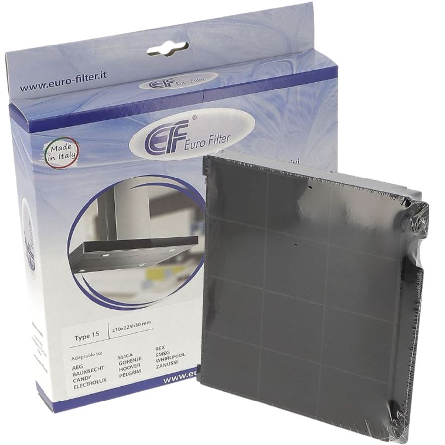 Levně Uhlíkový filtr do digestoře Wpro 484000008575 TYP 15, CHF15/1 (210 x 225 x 300 mm)