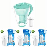 Dafi LED senzor skleněná mátová + 4 ks filtru Dafi Classic