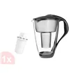 Dafi Crystal LED skleněná filtrační konvice grafitová + 1 ks filtru Dafi Classic