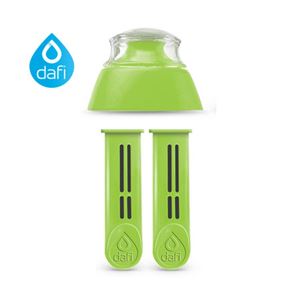 Dafi náhradní filtr 2 ks + víčko do filtrační láhve zelené