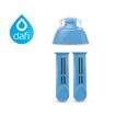 Dafi náhradní filtr 2 ks + víčko do filtrační láhve modré