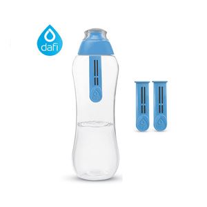 Dafi filtrační láhev 0,5 litru modrá + 3 ks filtru + víčko 