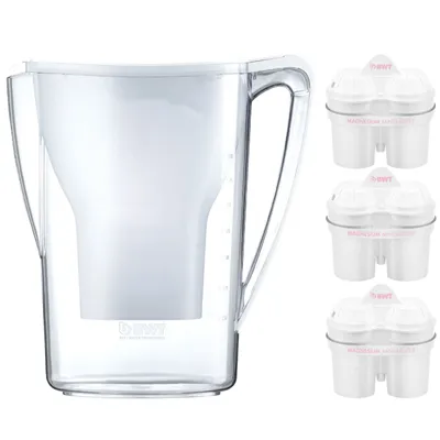 Filtrační konvice BWT PENGUIN bílá + 3 ks filtr BWT Mg2+ 