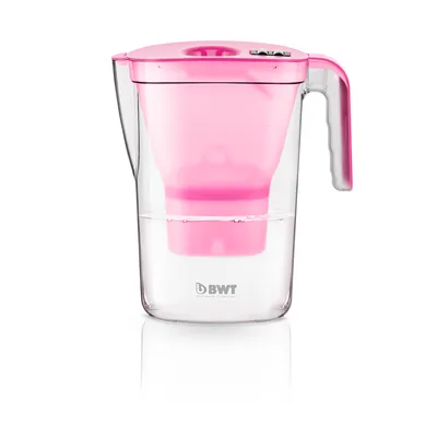 Filtrační konvice BWT VIDA růžová + 1 ks filtr BWT Mg2+