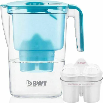 Filtrační konvice BWT VIDA modrá + 1 ks filtr BWT Mg2+