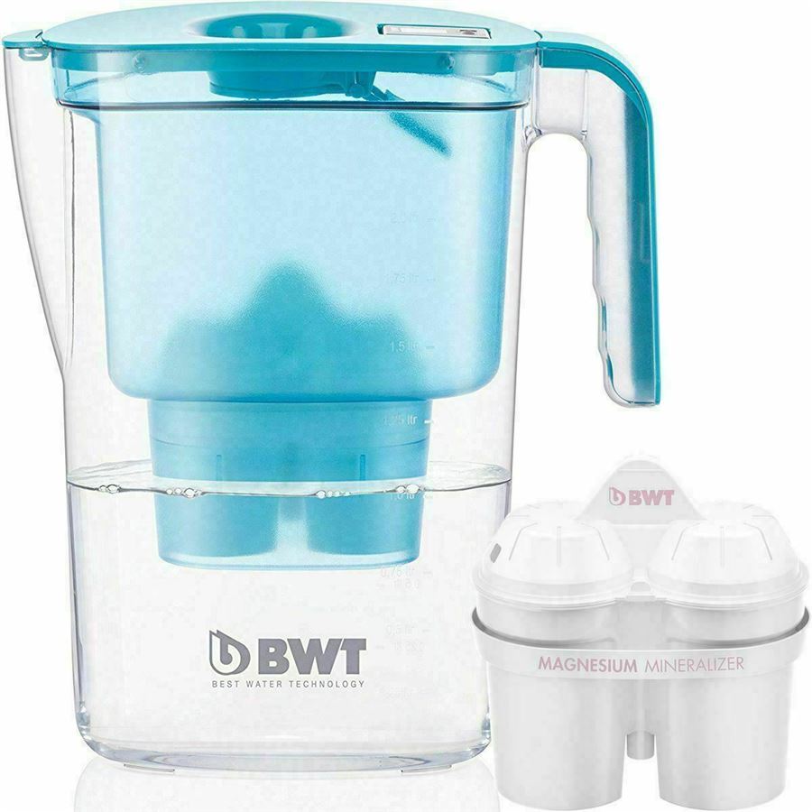Levně Filtrační konvice BWT Vida 2,6 l modrá + 1 filtr