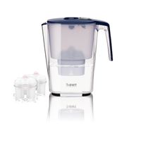 Filtrační konvice BWT SLIM MEI Modrá 3,6l + 2ks filtru BWT Mg2+