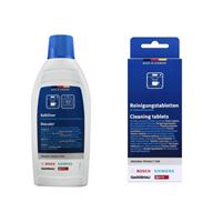 Bosch / Siemens odvápňovač 500 ml + Bosch / Siemens TCZ8001 čisticí tablety 10 ks