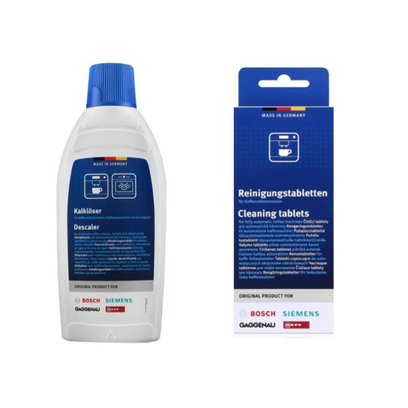Levně Bosch / Siemens TCZ8001 10 ks and tekutý odvápňovač 500 ml