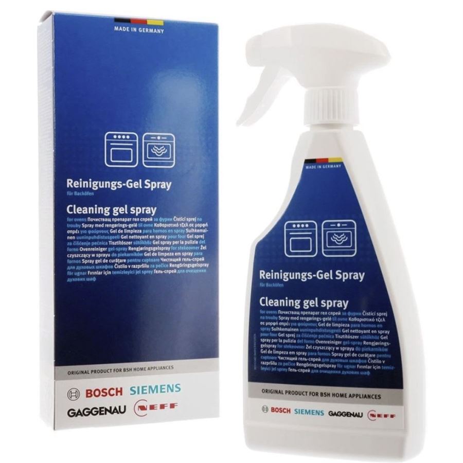 Levně Bosch 00312482 (00312207) gelový sprej na čištění trouby 500 ml
