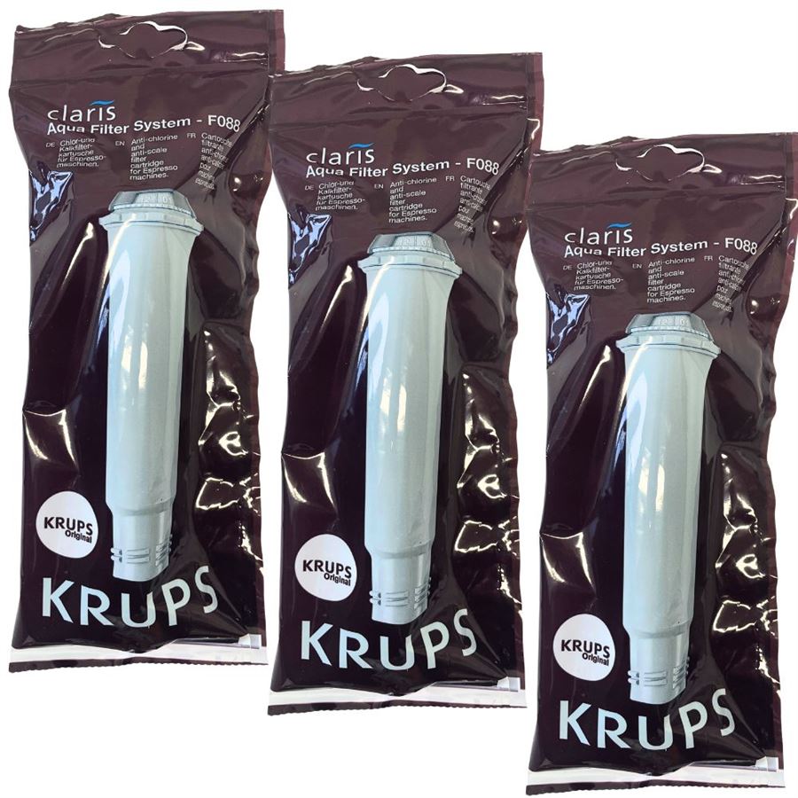 Levně Krups F08801 vodní filtr 3 ks