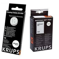 Krups F0540010 odvápňovač + XS300010 čisticí tablety
