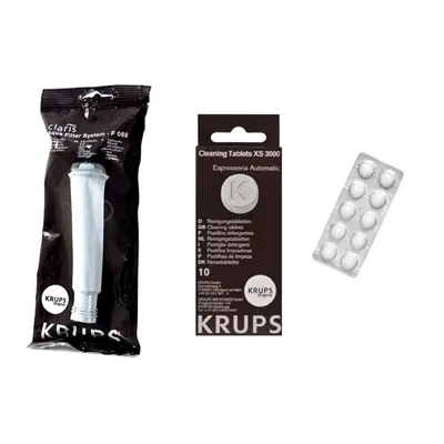 Krups F08801 Aqua Filter Claris + XS300010 čisticí tablety