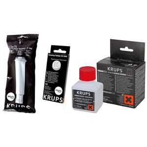 Krups F08801 Aqua Filter Claris + XS300010 čisticí tablety + XS900010  čisticí tekutina do Barista