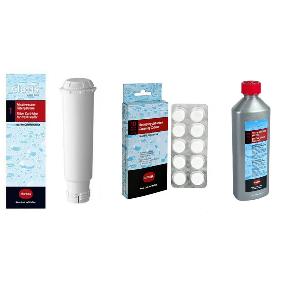 Levně Nivona NIRF700 + NIRK 703 odstraňovač vodního kamene 500 ml + NIRT701 tablety 10 ks