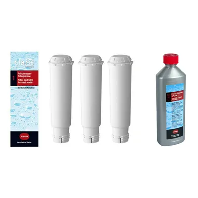 Nivona NIRF 700 Claris vodní filtr 3 ks + NIRK 703 odstraňovač vodního kamene 500 ml