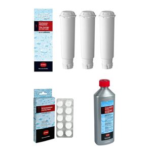 Nivona NIRF 700 Claris vodní filtr 3 ks + NIRK 703 odstraňovač vodního kamene 500 ml + NIRT 701 čisticí tablety 10 ks