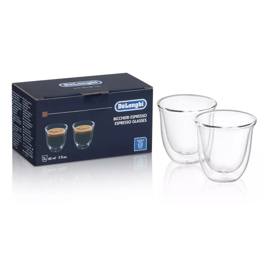 Levně DeLonghi Espresso skleničky 60 ml