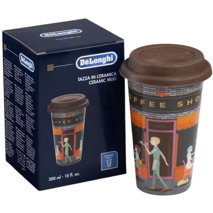 Levně DeLonghi DLSC066 Coffee Shop termohrnek 300 ml