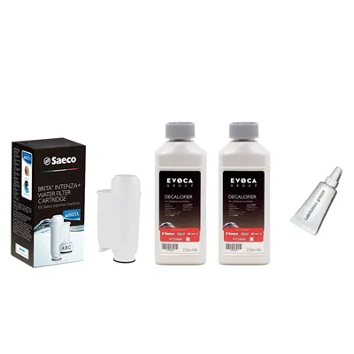 Saeco / Philips Brita Intenza+ + CA6700 odvápňovač 500 ml + Saeco mazivo pro spařovací jednotku