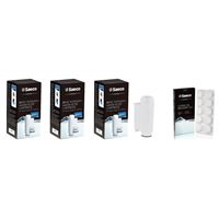 Saeco / Philips Brita Intenza+ filtr 3 ks + Saeco CA6704/99 čisticí tablety do spařovací jednotky