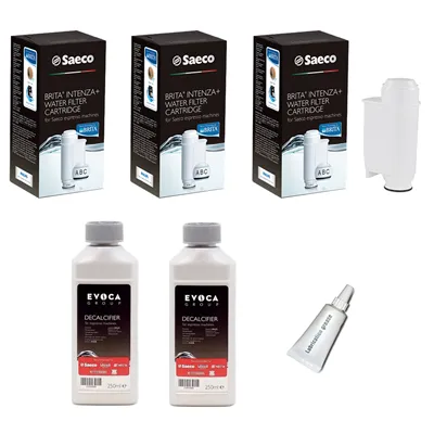 Saeco / Philips Brita Intenza+ 3 ks + CA6700 odvápňovač 500 ml + CA6704/99 čisticí tablety do spařovací jednotky