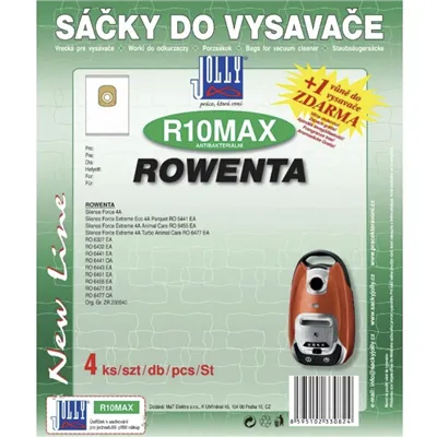 Jolly textilní sáčky do vysavače R10 MAX 4 ks
