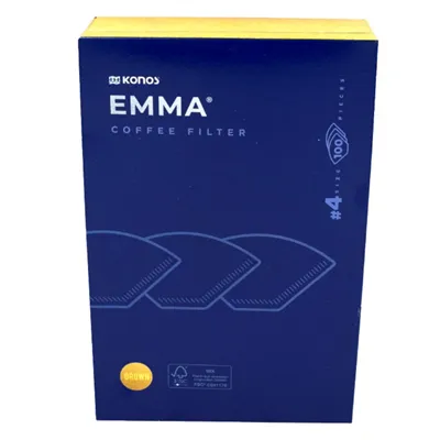 Konos Emma papírové kávové filtry vel. 4, 100 ks