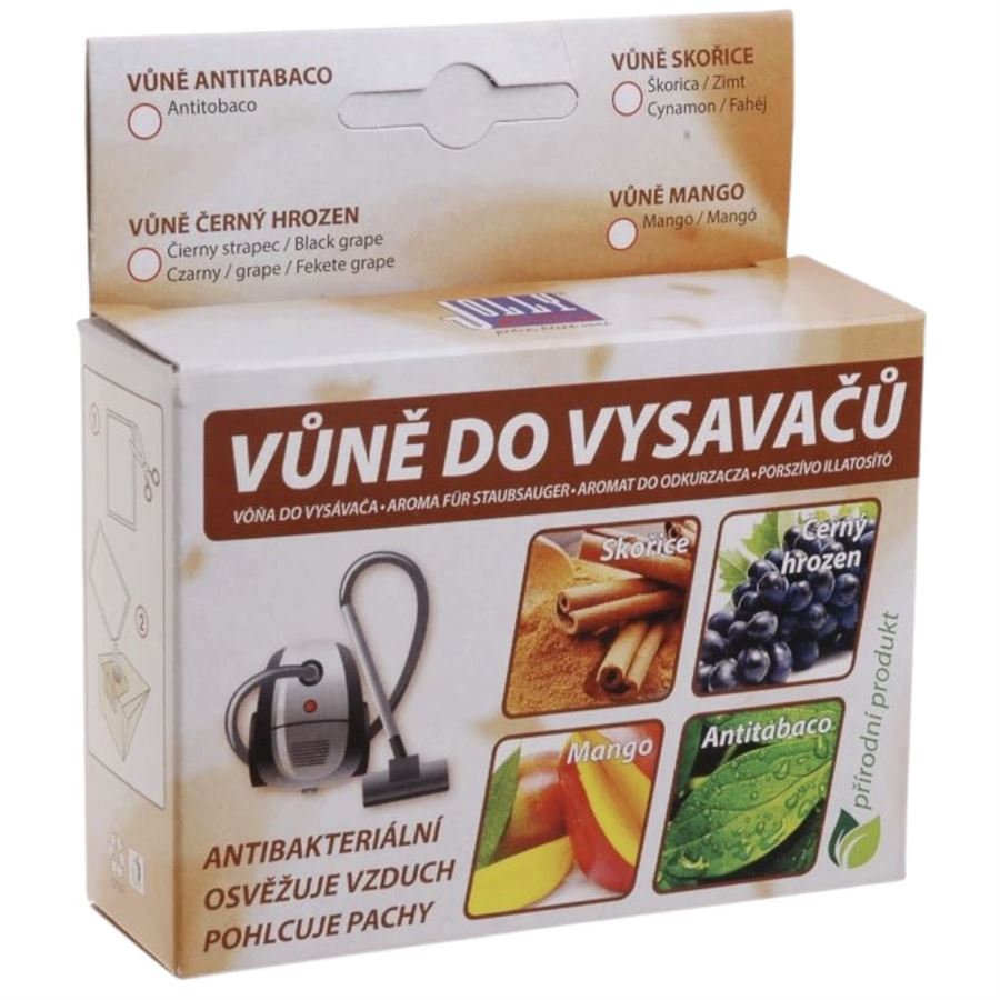Levně Jolly vůně do vysavače skořice 5 ks