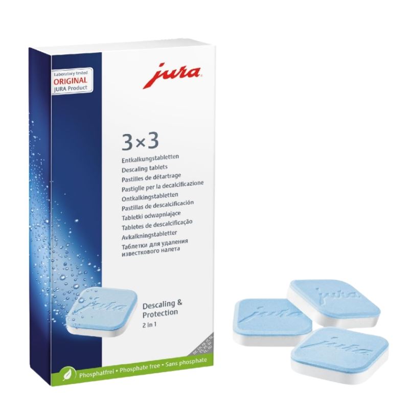 Levně Jura dvoufázové odvápňovací tablety 9 ks
