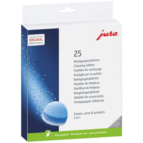 JURA čisticí tablety 3fázové 25 ks (24190)