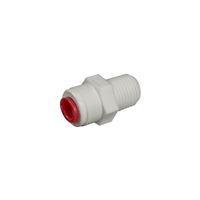 DMfit AMCBT0404W-RE spojka s vnějším závitem červená (1/4" tube x 1/4" NPTF)