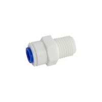DMfit AMCBT0404W-BL spojka s vnějším závitem modrá (1/4" tube x 1/4" NPTF)