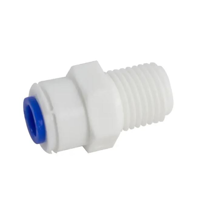 Levně DMfit AMCBT0404W-BL spojka s vnějším závitem modrá (1/4" tube x 1/4" NPTF)