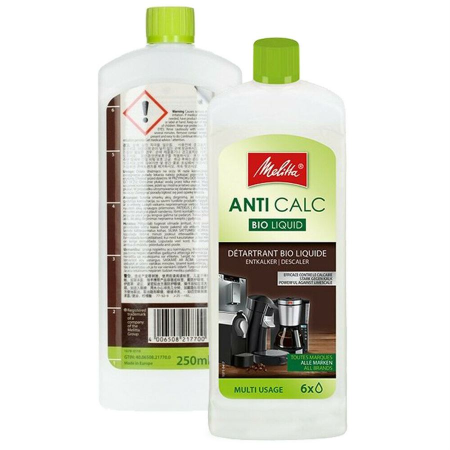 Melitta ANTI CALC BIO univerzální tekutý odvápňovač 250 ml