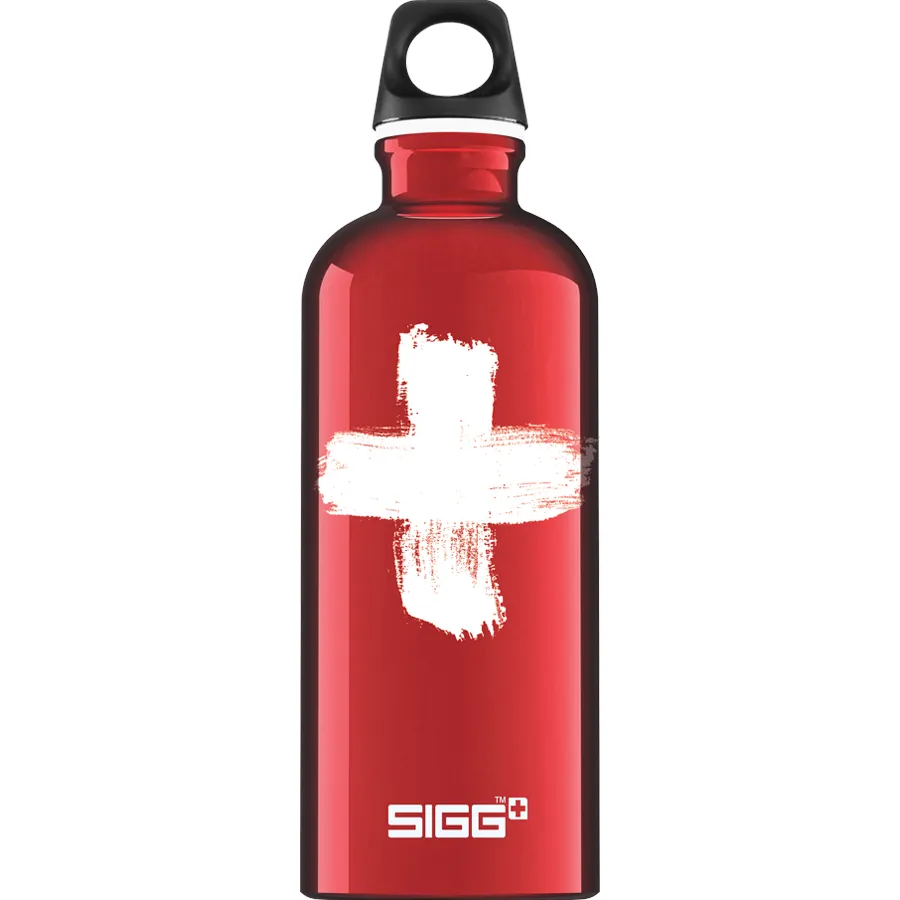 Sigg láhev Swiss Red 0,6 l