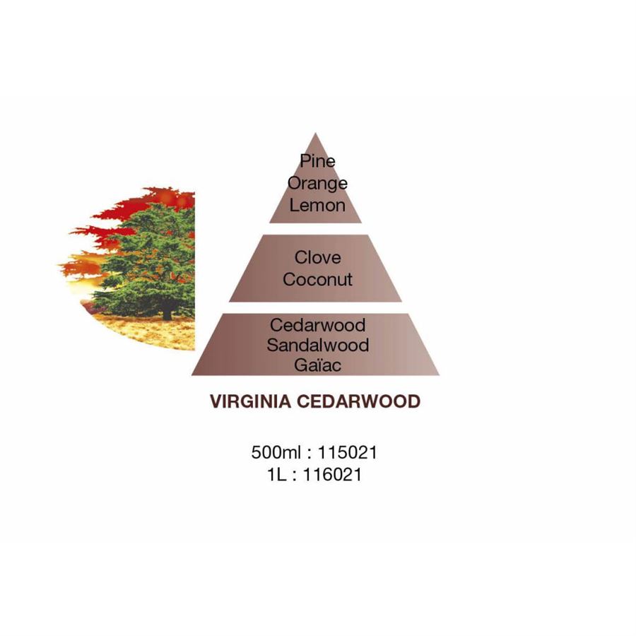 Maison Berger Paris Virginia Cedarwood, náplň do katalytické lampy 500 ml
