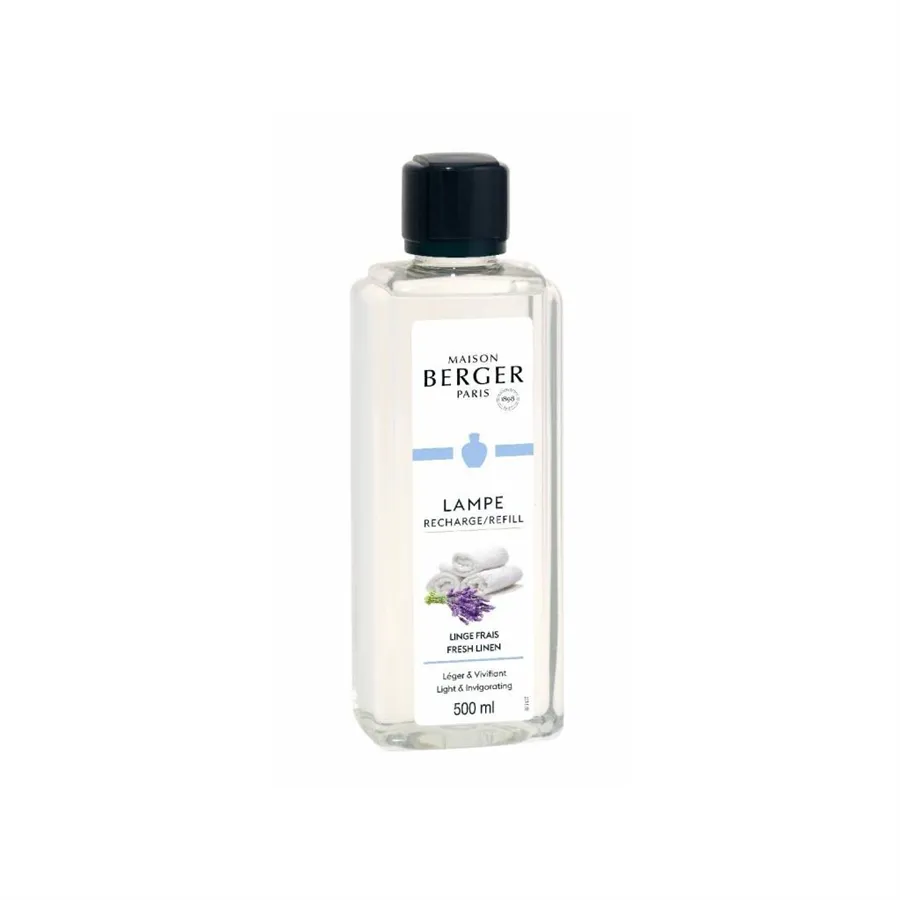 Maison Berger Paris Fresh Linen, náplň do katalytické lampy 500 ml