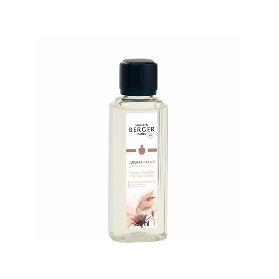 Maison Berger Paris katalytická lampa Aroma + Aroma relax náplň 250 ml, dárková sada