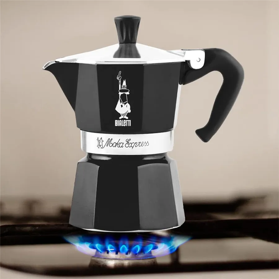 Bialetti Moka Express - moka konvice 3 šálky černá (1228003)